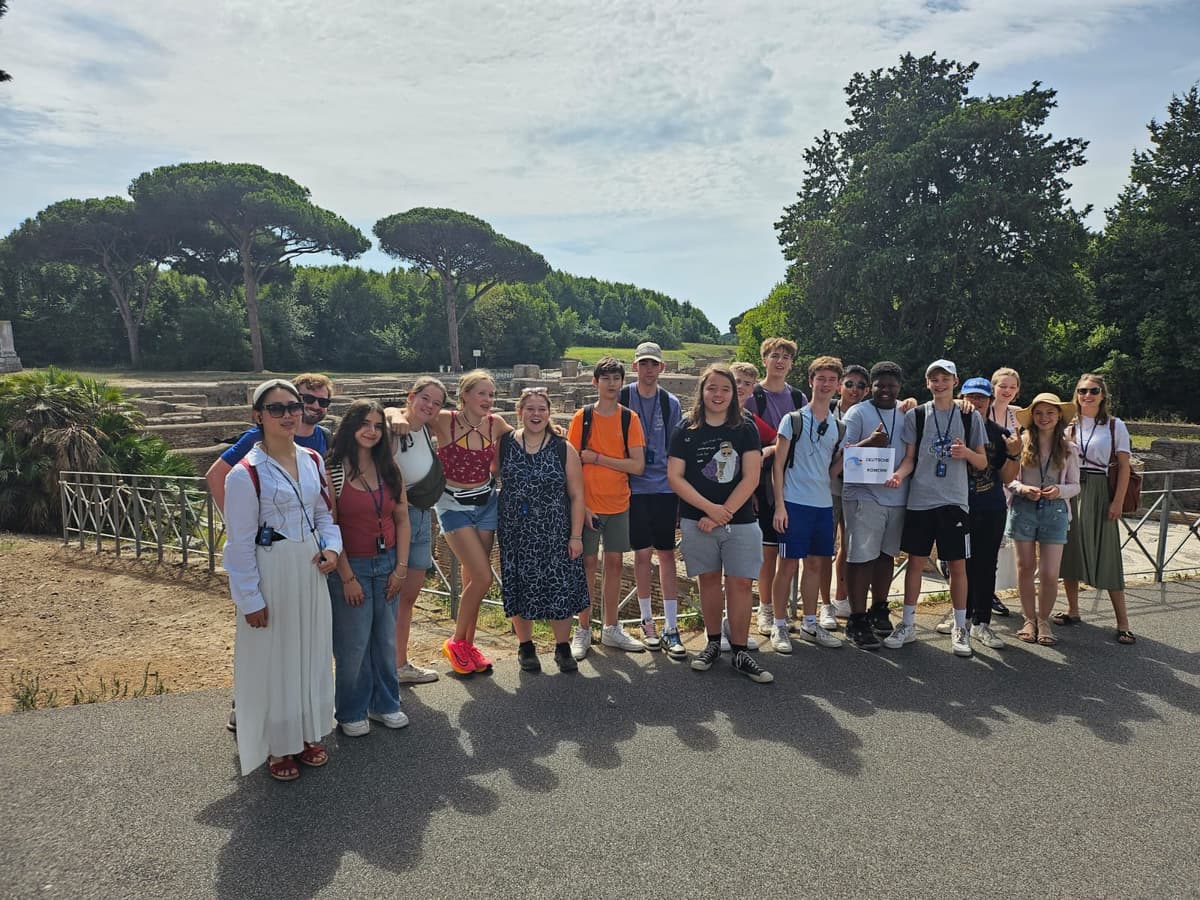 Roma: Ostia Antica Tour guiado en alemán con ticket de entrada