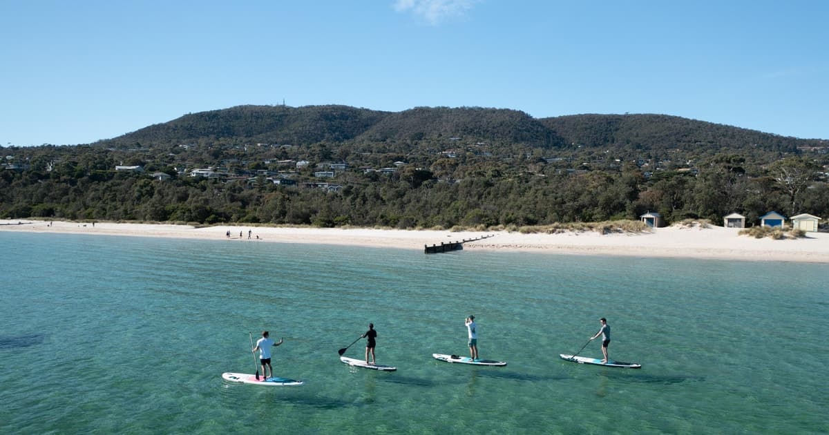 Mornington Peninsula: SUP, Hike, & Hot Springs Trip w/ Lunch
