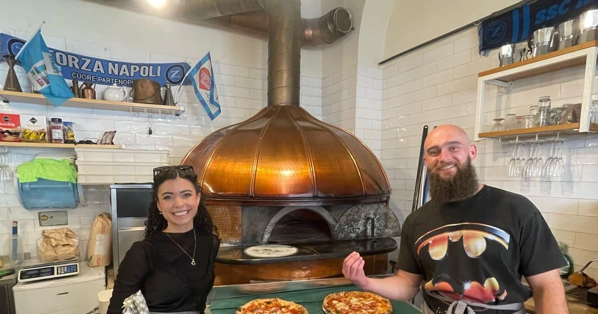 Roma: ¡Clase de pizza napolitana frente al Vaticano!