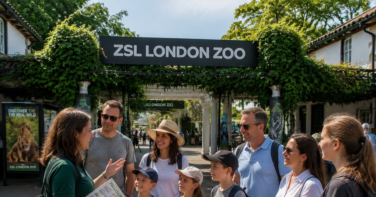 World-class London Zoo: Entry Ticket & Guided Wildlife Tour