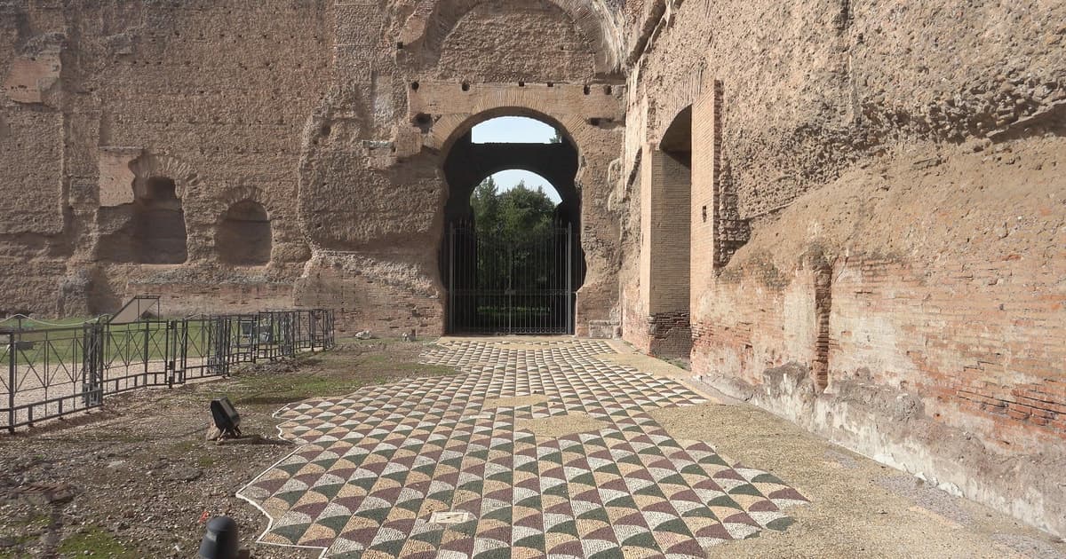 Roma: tour guiado por las termas de Caracalla | Grupo pequeño de 6 personas como máximo