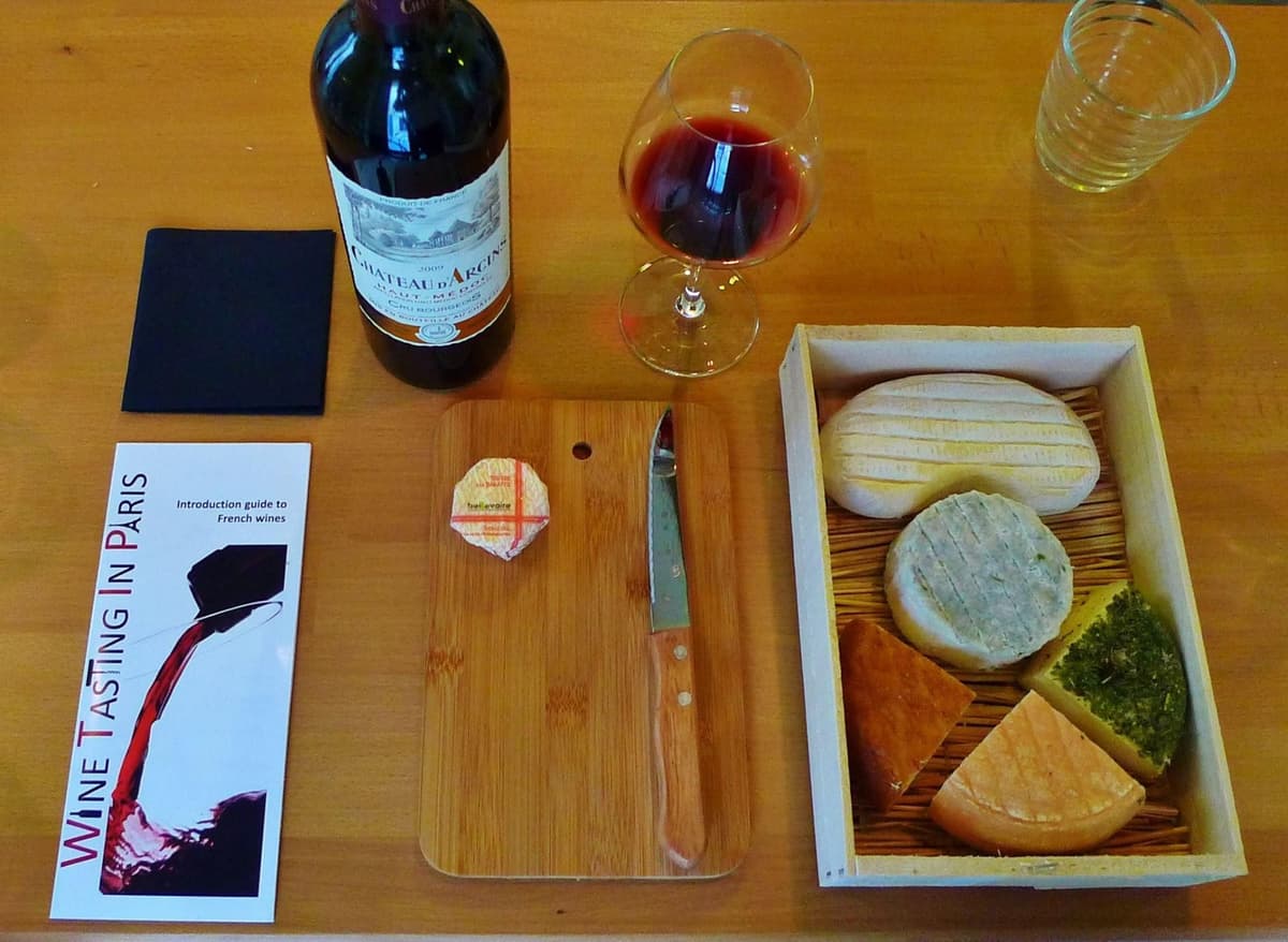 Paris: Wine and Cheese Pairing