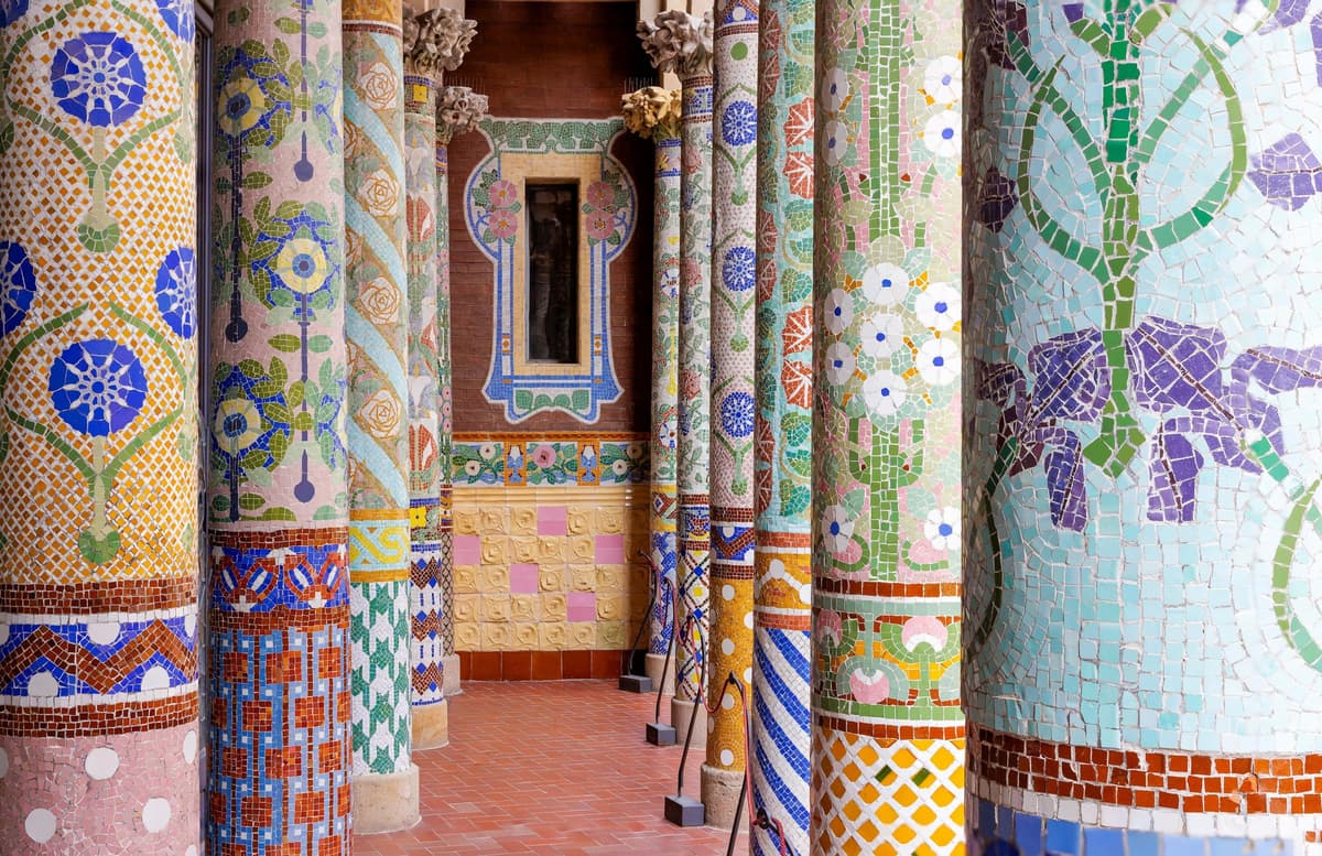 Barcelona: Palau de la Música Guided Tour in Korean