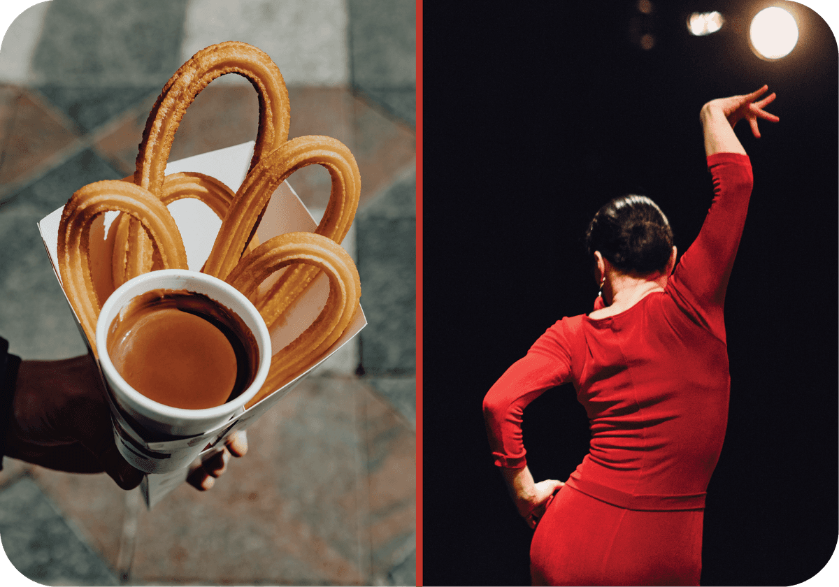Madrid: sabores y espectáculo de flamenco
