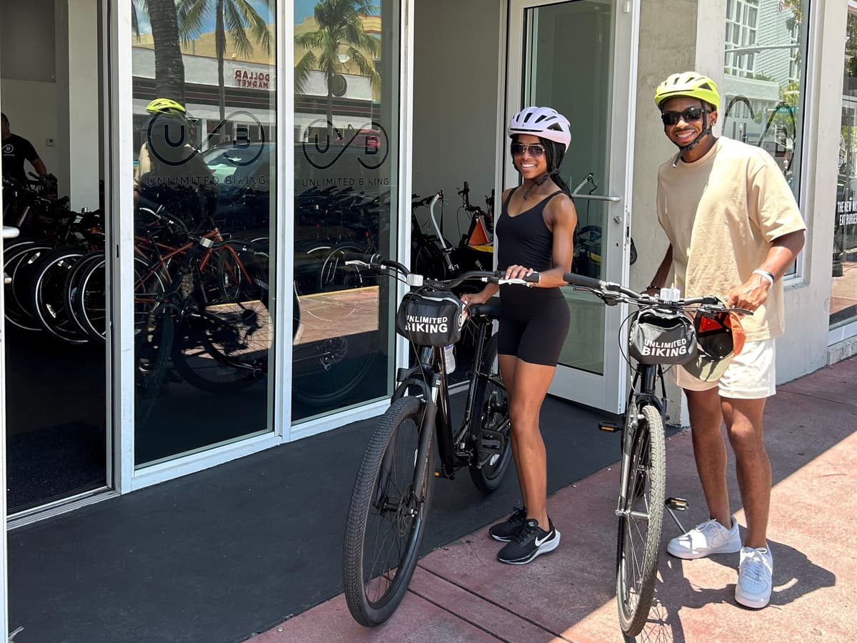 Miami Beach: Bike or eBike Rental with Map