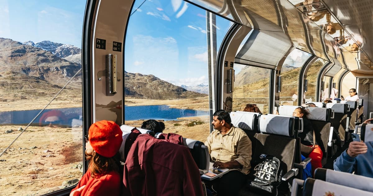 Desde Milán: tour por St. Moritz y Bernina Express