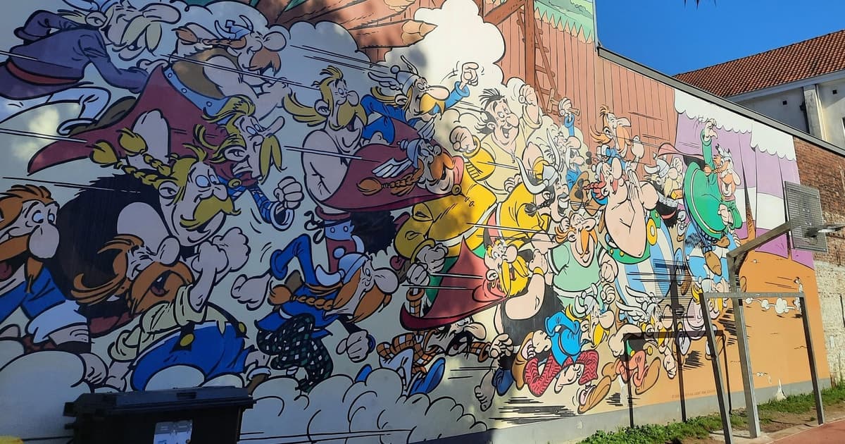 Recorrido a pie por Bruselas Cómic