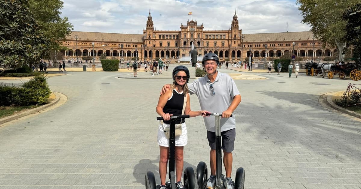 Sevilla: Segway tour de 90 min. y crucero por el Guadalquivir en 60 min.