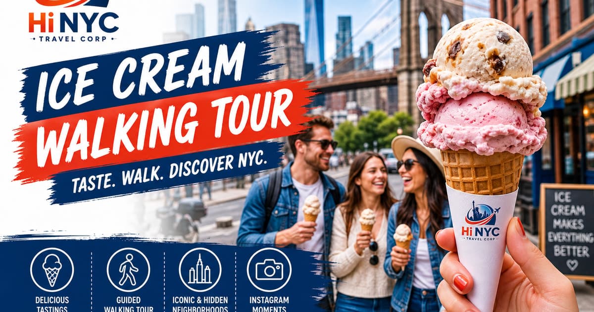 NYC: Hidden Sweet Spots Ice Cream Tasting Pedicab Tour
