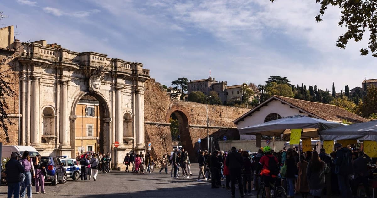 Paseo dominical por Roma
