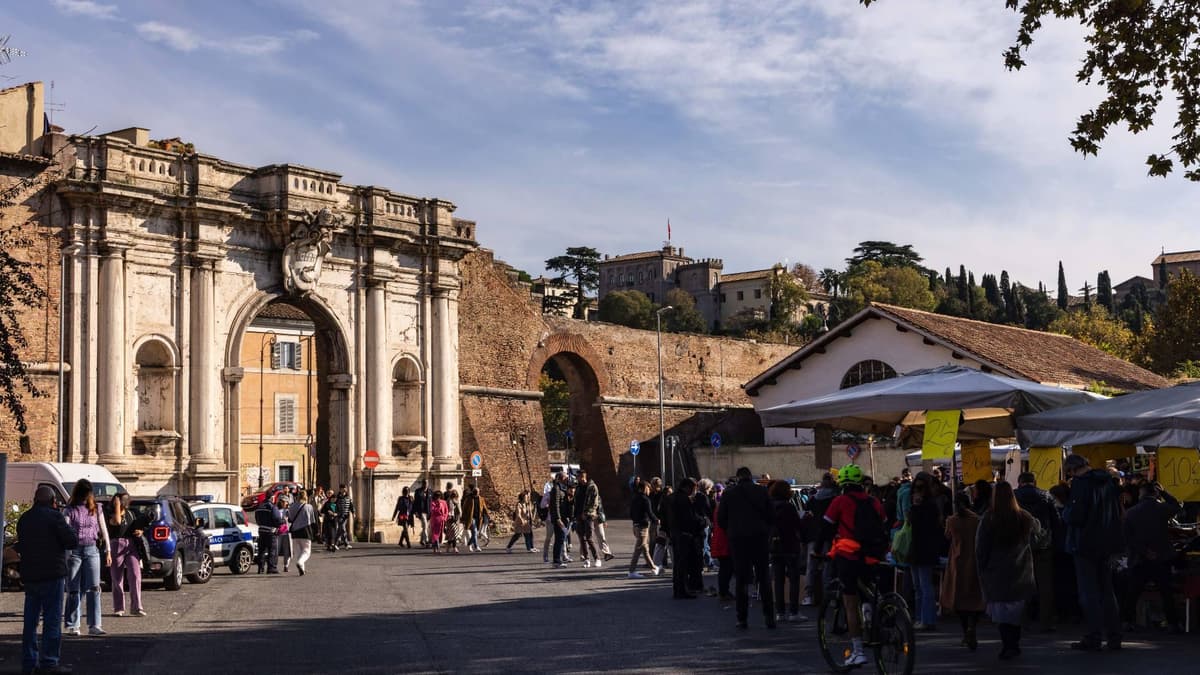 Paseo dominical por Roma