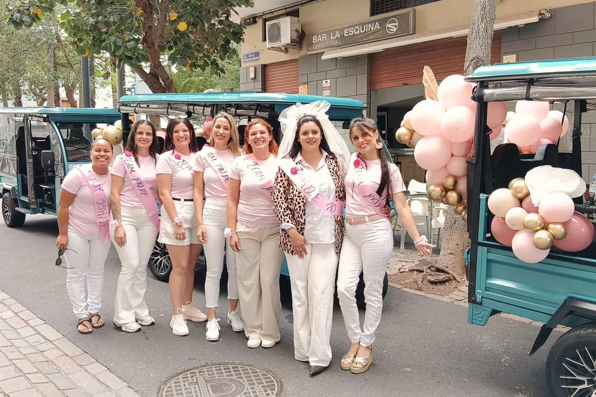 Ruta VIP: Despedida de Solter@ en Tuktuk por Santa Cruz en Tenerife (4 hrs)