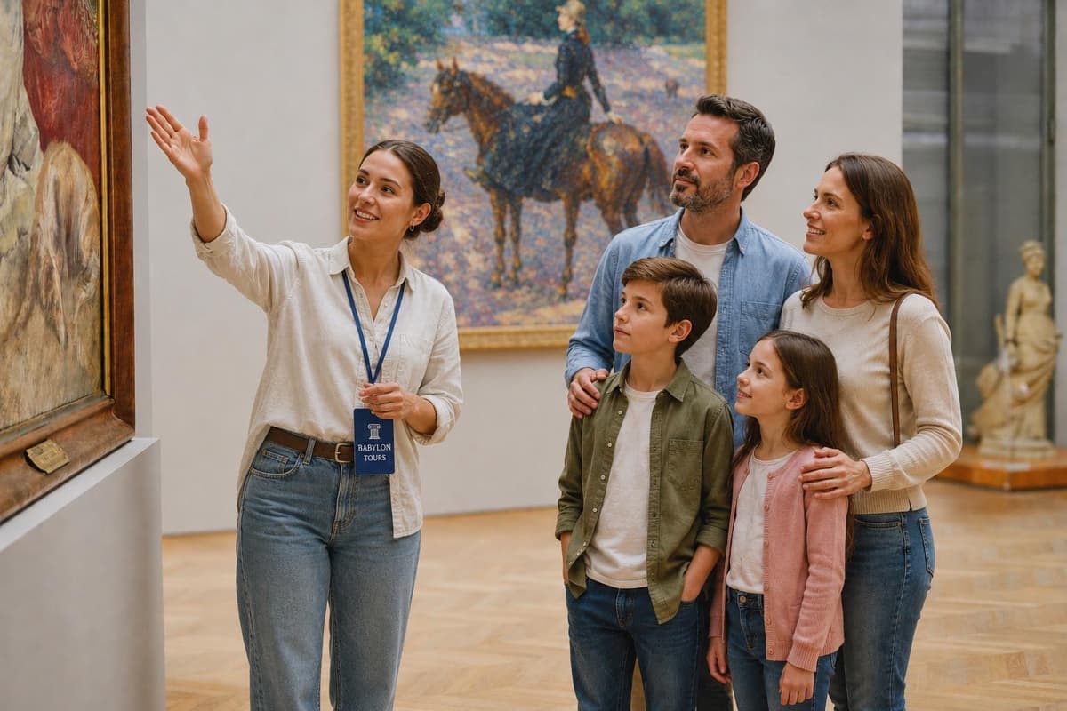 Family Friendly Orsay Museum Private Tour with tickets 2.5hs