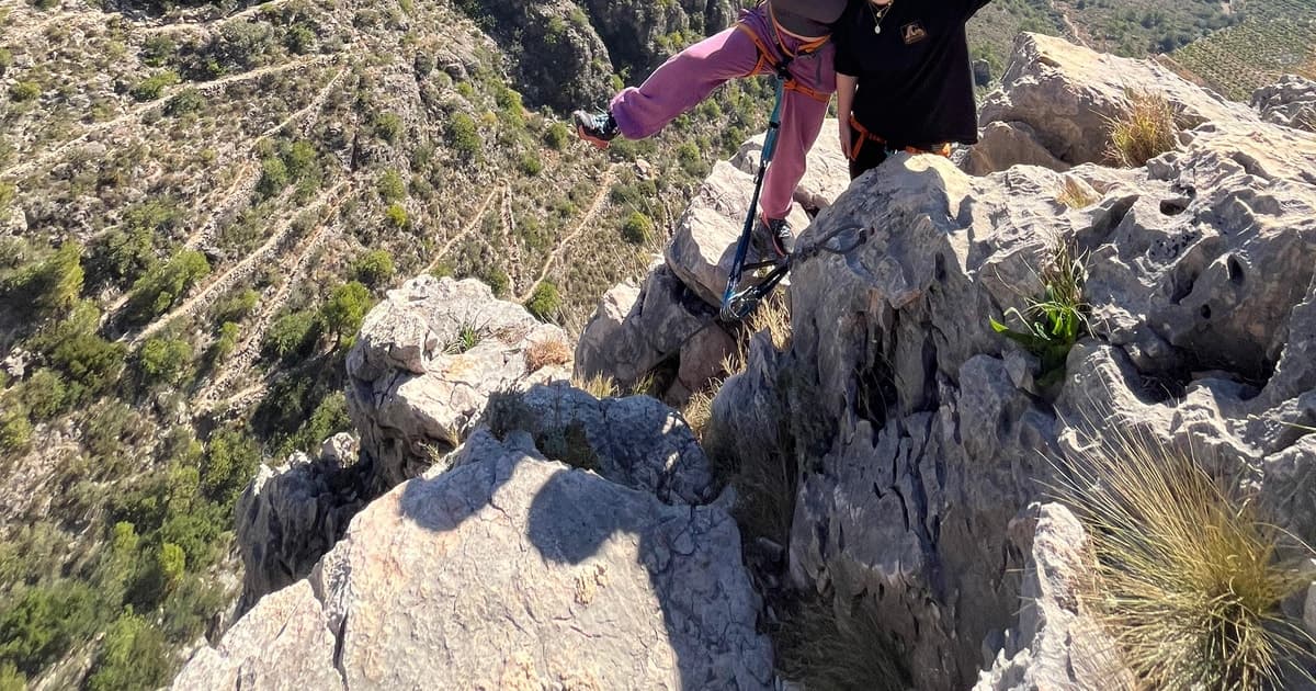 Valencia: experiencia guiada de vía ferrata