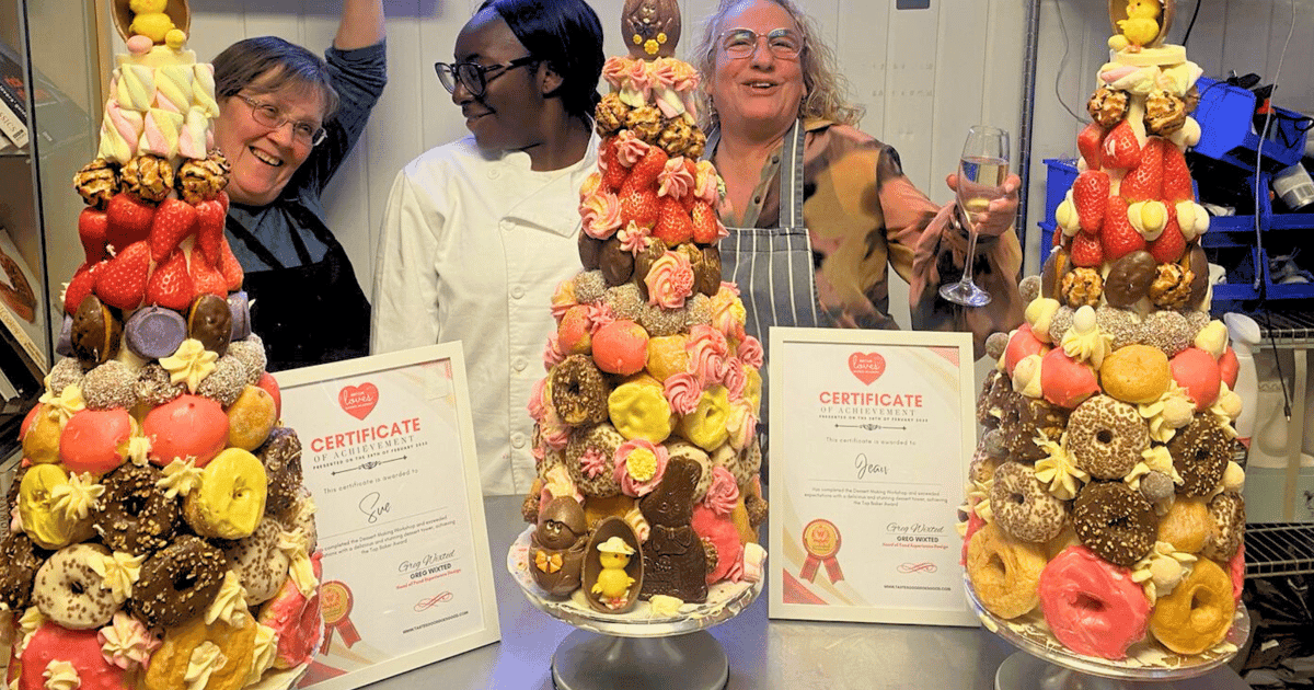 London: Dessert Tower Masterclass & Cocktail Experience