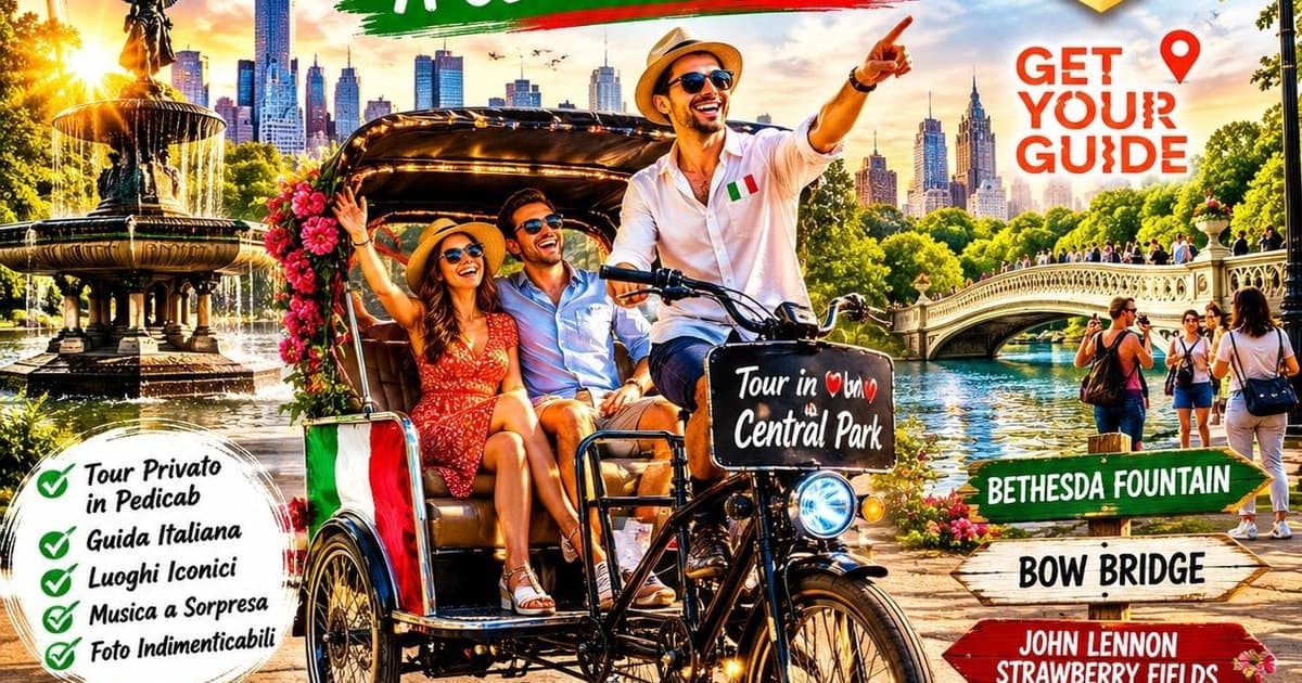 NYC: Secret Central Park | The Most Loved Tour by Italians