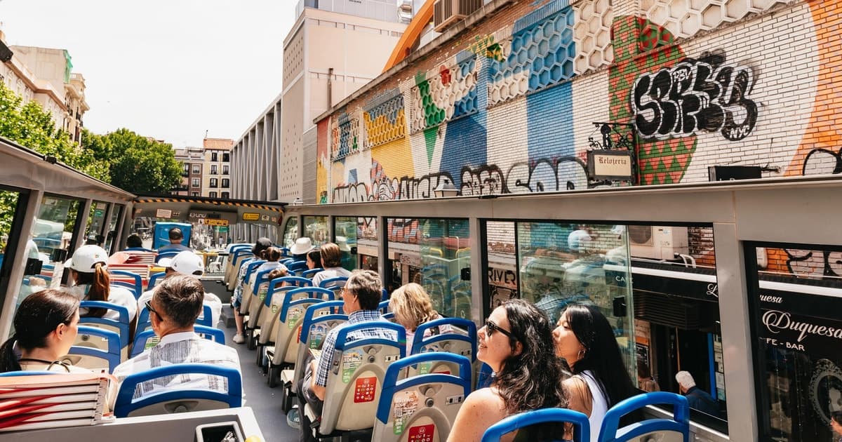 Madrid City Tour – Hop On Hop Off Bus