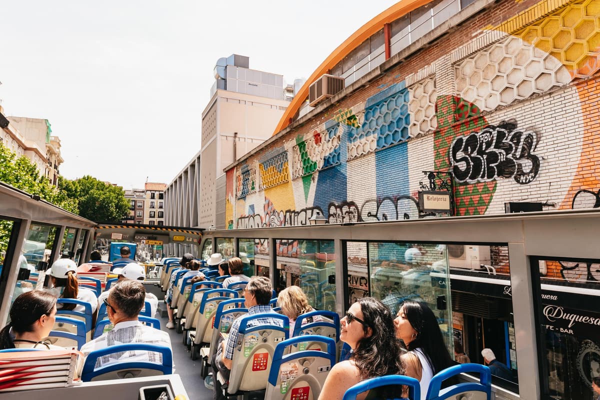 Madrid City Tour – Hop On Hop Off Bus