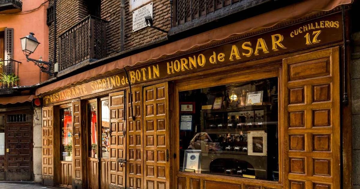 Madrid Tapas, Taverns & History Tour with Botín