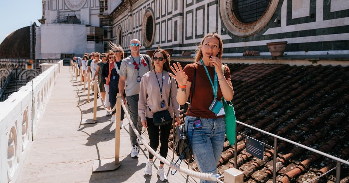 David & Duomo VIP Tour with Exclusive Terrace Access & Dome