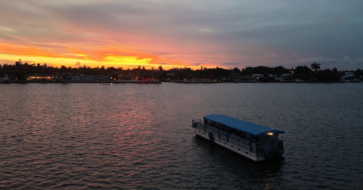 Sunset & Champagne Boat Cruise.