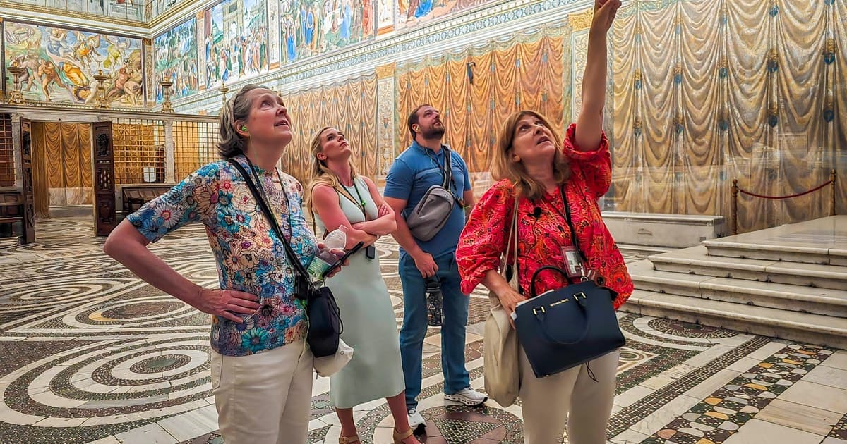Vaticano, Coliseo y Capilla Sixtina: tour combinado semiprivado