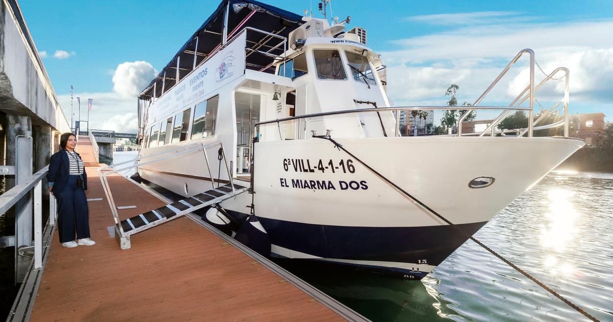 Sevilla: Crucero por el Guadalquivir con Almuerzo o Cena