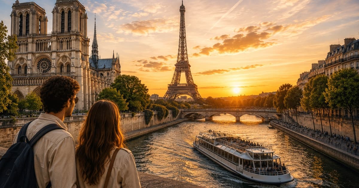 Paris Saver Combo: Notre-Dame, Torre Eiffel y paseo en barco por el Sena