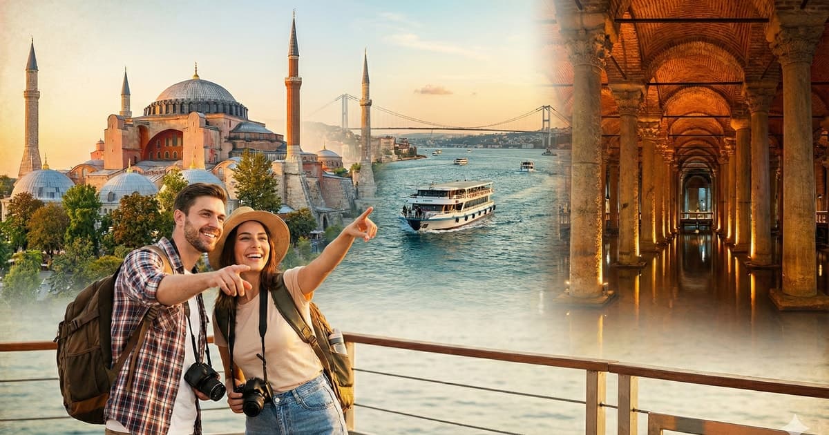 Tickets para Hagia Sophia, la Cisterna Basílica y un paseo en barco por el Bósforo