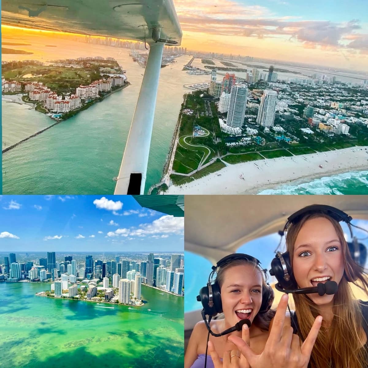 Miami: tour guiado privado de 35 minutos en avión por South Beach
