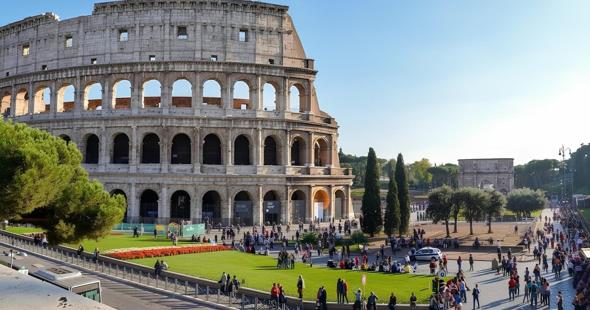 Rome: Colosseum, Forum, & Palatine Hill with Audio Guide