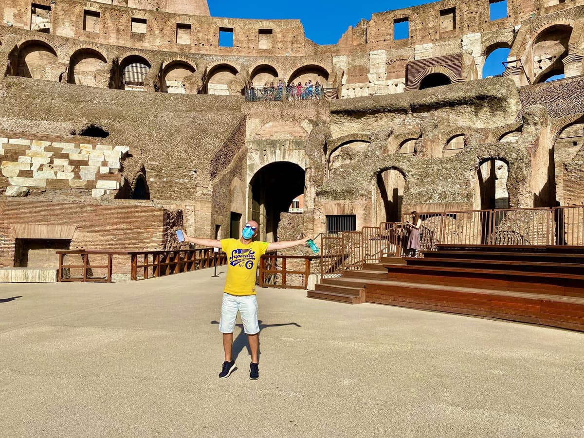 Roma: Tour guiado por la Arena del Coliseo con opción al Foro Romano