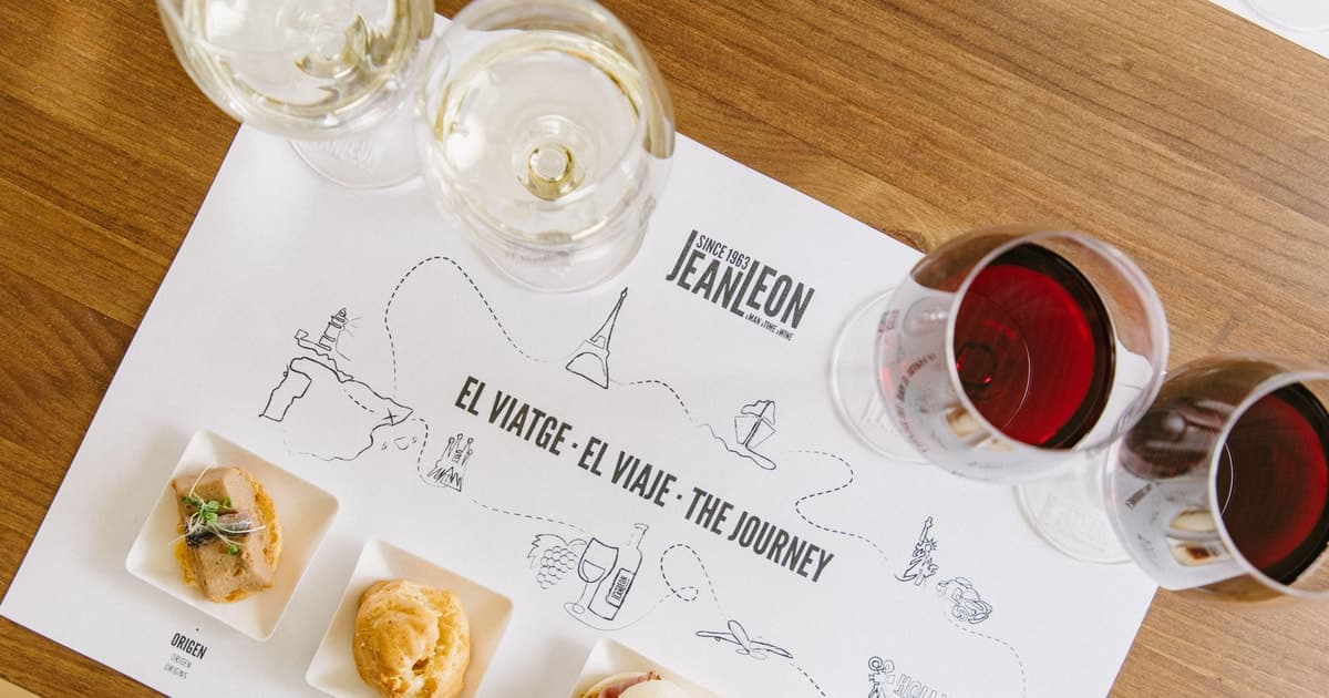 Barcelona - Penedès: Guided Tour at Jean Leon: 4 Wines, 4 Tapas