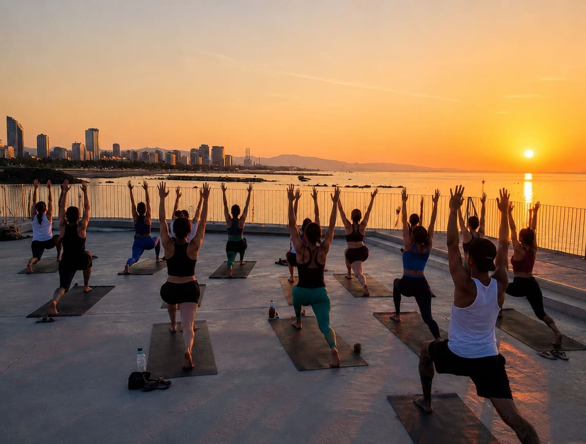 Barcelona: Sunrise Yoga