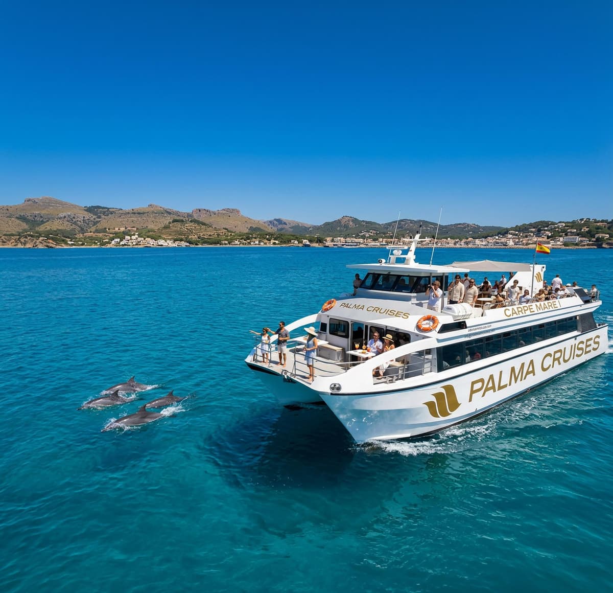 PALMA CRUISES: avistamiento de delfines por la mañana