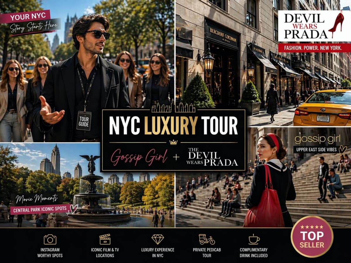 NYC Luxury Tour: Gossip Girl & Devil Wears Prada Locations