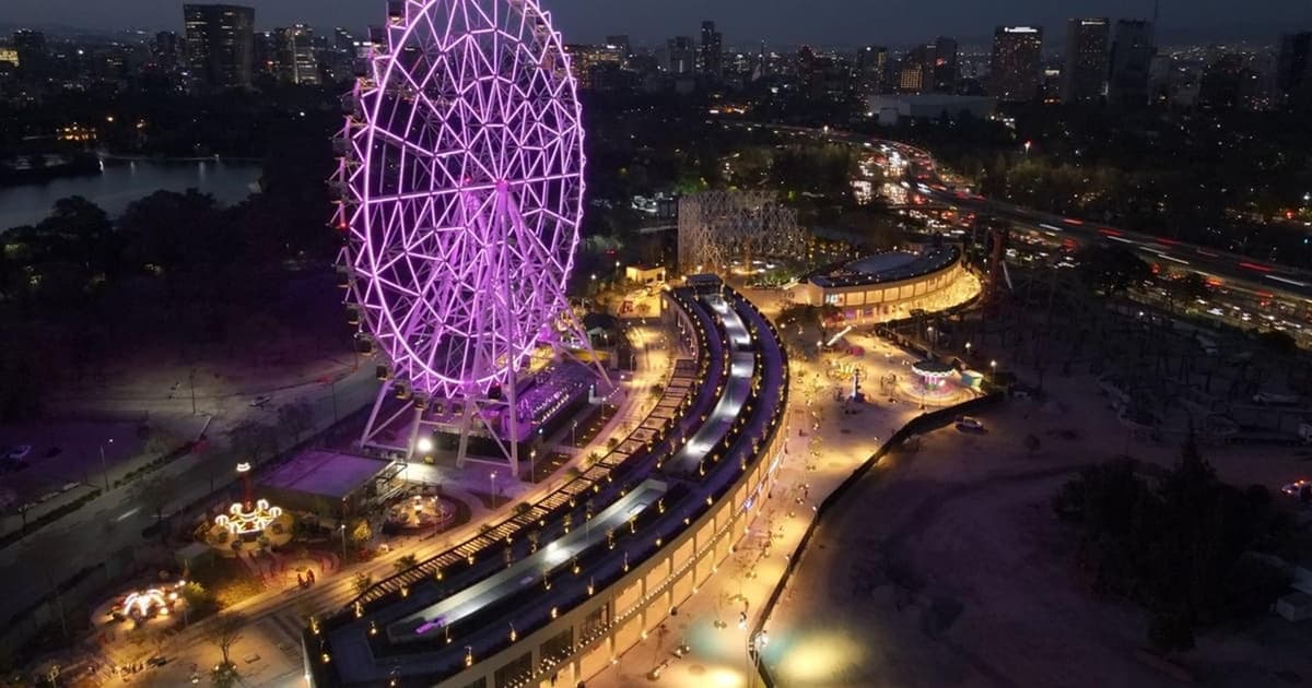 Ciudad de México: tour nocturno y vuelta en la noria Aztlán 360