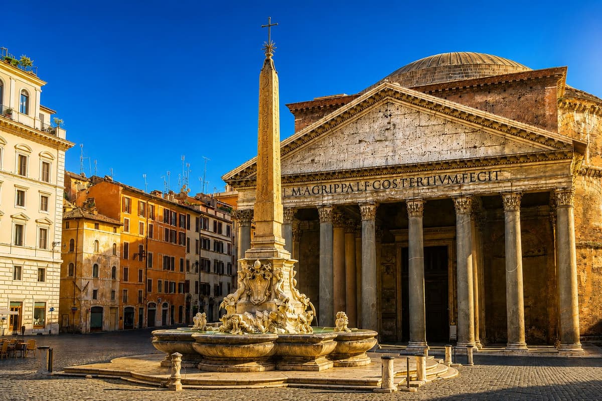 Rome: Pantheon, Navona, Trevi & Spanish Steps Guided Tour