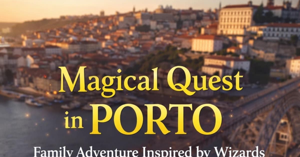 Porto: Harry Potter-Themed Family Quest Tour