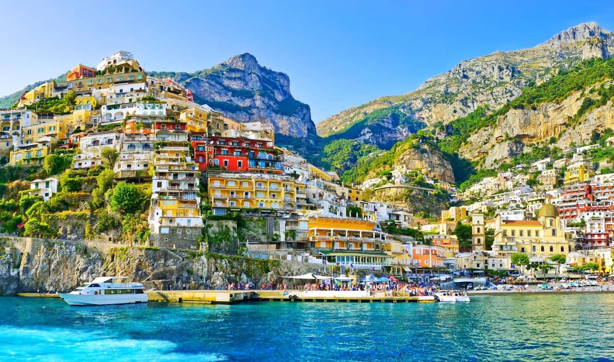 Desde Roma: Excursión de un día a Positano, Costa Amalfitana y Sorrento