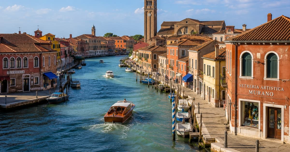 Venice: Murano Tour with a Local & Glass Factory Visit