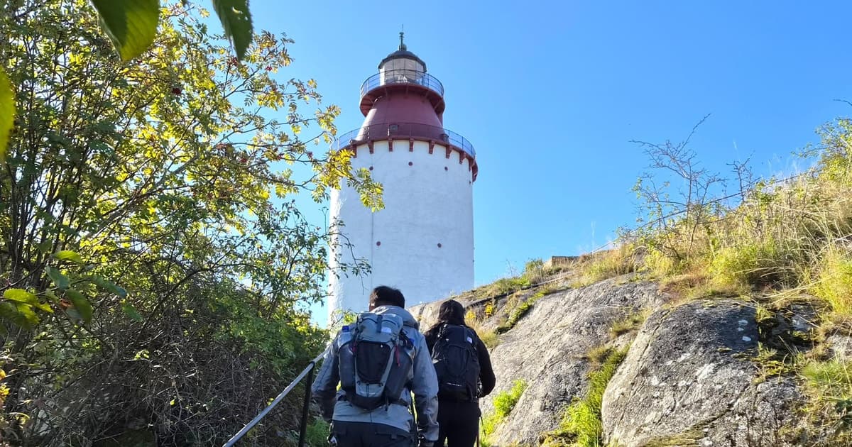 Ruta de senderismo por el archipiélago de Estocolmo hasta el faro de Landsort
