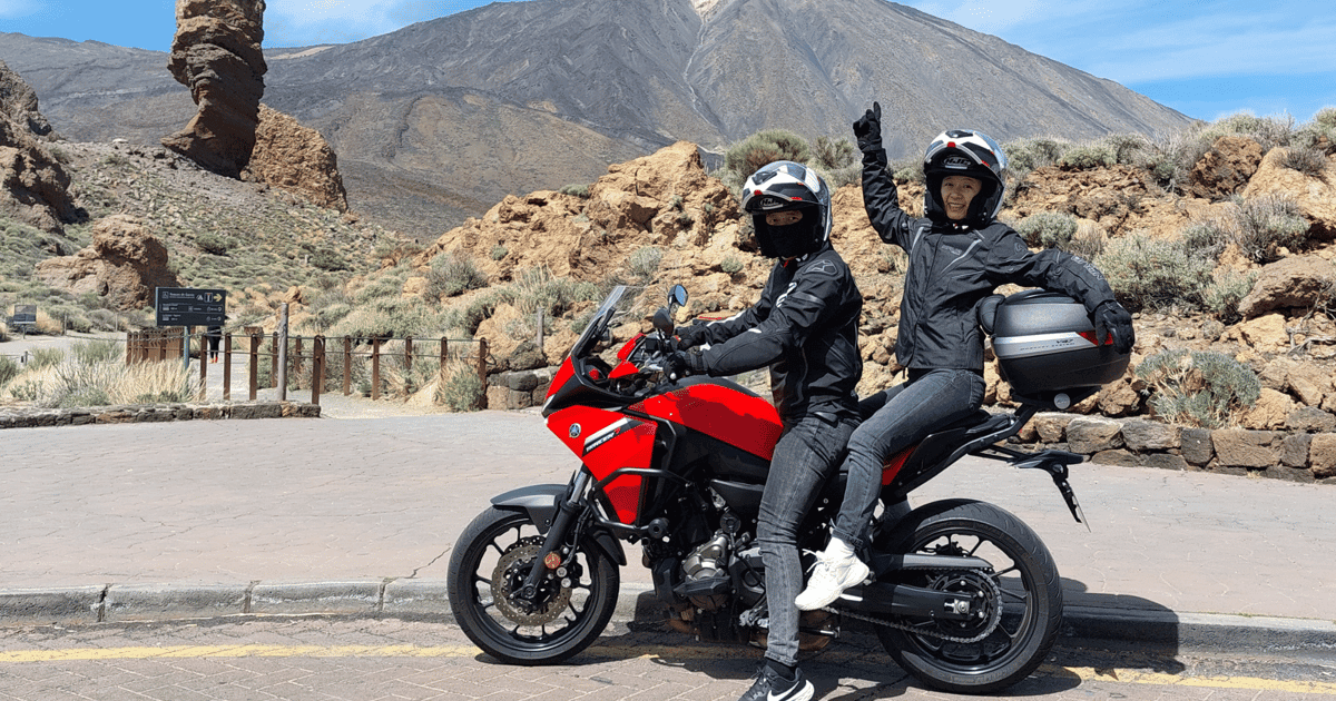 Tenerife: tour guiado en moto con almuerzo