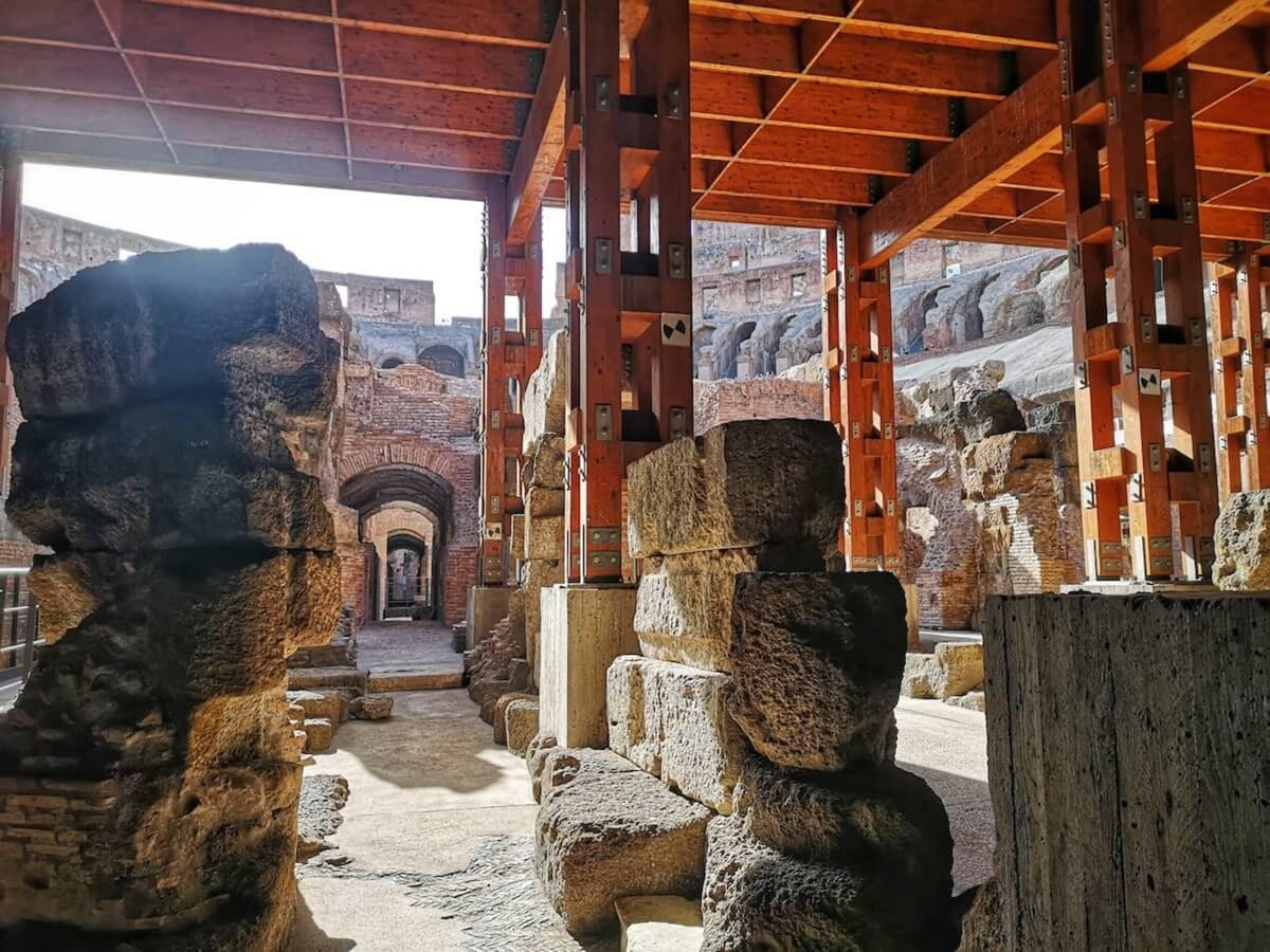 Rome: Private Colosseum Underground & Dungeons Tour