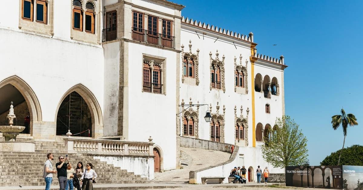 Lisboa: Sintra, Regaleira con ticket de entrada tour guiado en tren
