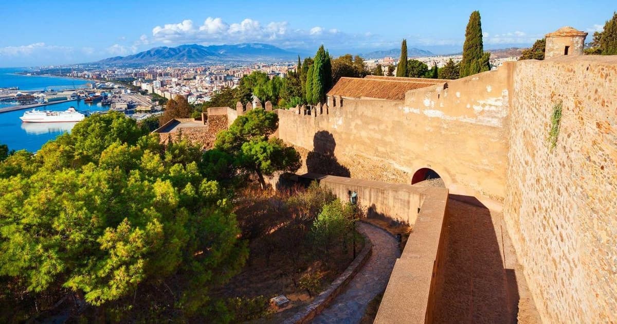 Málaga: entrada a la Alcazaba y al castillo de Gibralfaro con audioguía