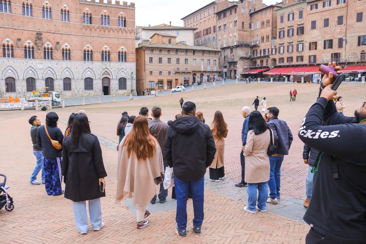 Siena: tour guiado a pie con visita a la catedral