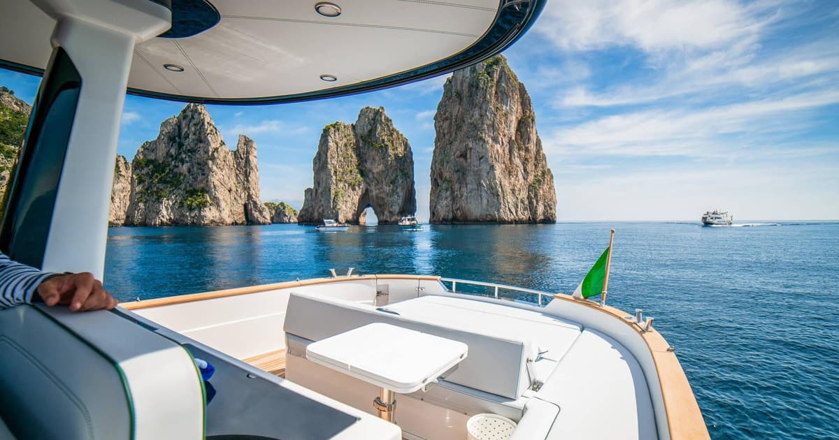 From Naples: Capri Island Luxury Private Experience by Sea