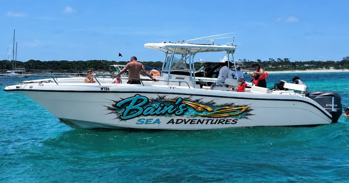 Nassau 2 Island Tour with Swimming Pigs, Snorkeling & Lunch