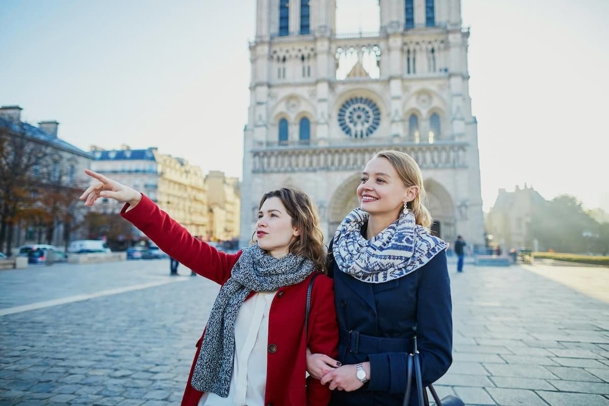 Notre Dame Interior and Exterior Experience 5 Guests Max